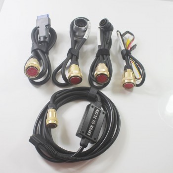 Supper 12V/24V MB STAR C3 Multiplexer Tester five Strong Copper Cables Star C3 Support Car and Truck (W)