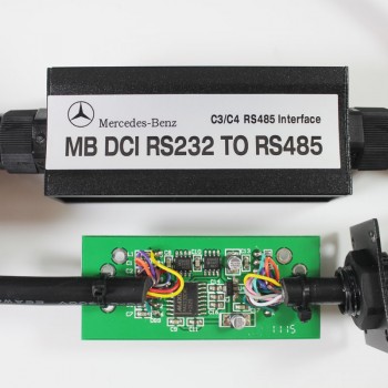 Mercedes Benz C3 Connector RS232 To RS485 Cable With PCB Board For MB Star (SC)