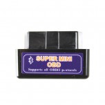 Super MINI ELM327 ELM 327 V1.5 OBD2/OBDII Black Car Code Scanner Tool
