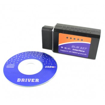 Wifi elm327 OBD2 Auto Diagnostic Scanner tool for iPhone Andriod PC windows(LJH+TYX)