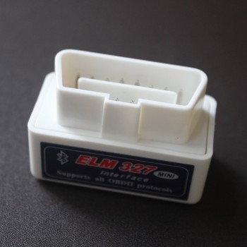 Super Mini ELM327 Bluetooth white V1.5/V2.1 OBD2 Car Diagnostic Tool  OBDII Code Reader Automotive Scanner