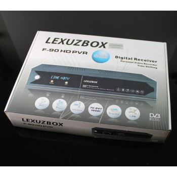 Lexuzbox F90 F-90 HD PVR high definition DVB-C digital cable receiver for Brazil