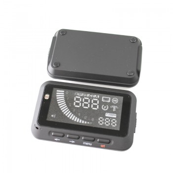Car LCD OBD Fuel Consumption/Water Temperature/Speed/HUD Head Up Display 