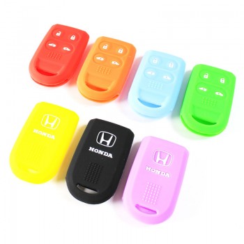Honda 4 button silicone remote key case