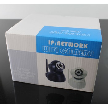 Mini Security HD IP Camera Wireless Wifi 720P MegaPixel with PanTilt SD Card Slot and IR Cut 720p(1280x720)