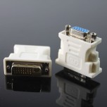 ATI DVI to vga connector DVI-I(A/D) to VGA male to female Adapter Convert for HDTV TV