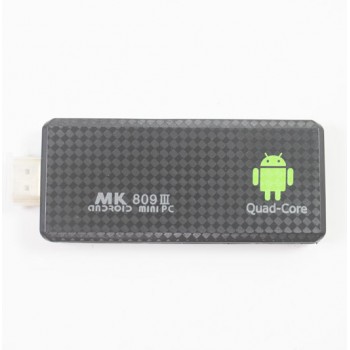 Android 4.2.2 mini PC Quad core Google TV Box MK809III 2GB RAM 8GB ROM Bluetooth Wifi HDMI MK809 III