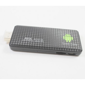 Android 4.2.2 mini PC Quad core Google TV Box MK809III 2GB RAM 8GB ROM Bluetooth Wifi HDMI MK809 III
