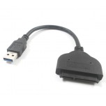 USB 3.0 to SATA 7+15pin 22Pin 2.5 Inch Hard Disk Driver SSD Adapter Cable