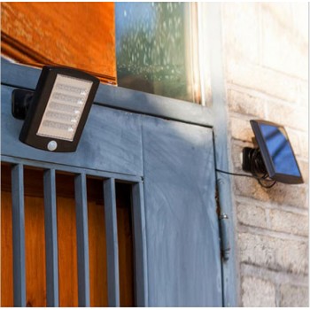 LED Solar Sensor Floodlight 56 LED Security Garden Light with PIR Motion Sensor Wall Lamps Outdoor Emergency Shed Light