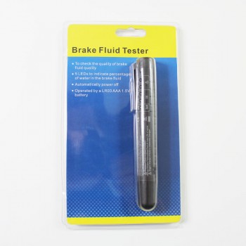 Car Brake Tool Brake Fluid Tester Check Liquid Quality 5 LEDs Indicator Digital Testing For DOT3/DOT4