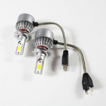 Car Headlights H7 Led Light Bulbs H1 H3 H7 9005 9006 H11 Headlamp 6000K Fog Lamps c6 36W 3800LM