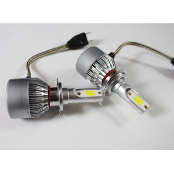 Car Headlights H7 Led Light Bulbs H1 H3 H7 9005 9006 H11 Headlamp 6000K Fog Lamps c6 36W 3800LM