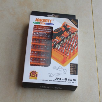 JAKEMY JM-8150 52in1 Precise Screwdriver Set Repair Tools Kit for Phones PC