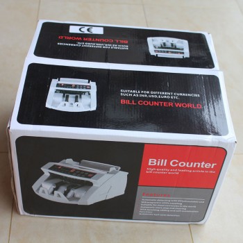 Bill Counter 110V/ 220V Money Counter Suitable for EURO US DOLLAR etc. Multi-Currency Compatible Cash Counting Machine