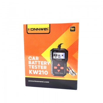 KONNWEI KW210 Automatic Smart 12V Car Battery Tester Auto Battery Analyzer 100 to 2000CCA Cranking Car Battery Tester