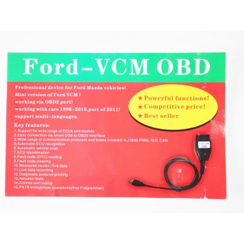 Ford VCM OBD scanner OBD2 Ford ECU Scan tool
