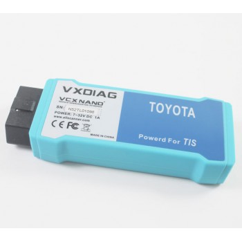 VXDIAG VCX NANO for TOYOTA TIS Techstream V10.30.029 Compatible with SAE J2534 WIFI Version