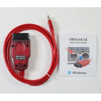 OBDLink SX Scan Tool work with windows systems pc and android systems by USB connection