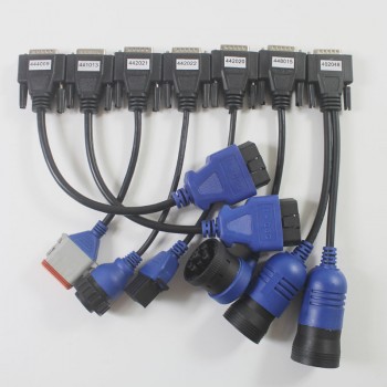 NEXIQ VXTRUCKS V8 USB Link Diagnose Interface With All Adapters (Blue) (MT)