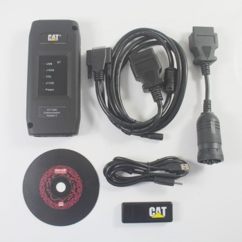 CAT ET 3 III Multi-Languages CAT Adapter Bluetooth Communication CAT3 Latest 2014A For Heavy Duty Truck (DXJ)