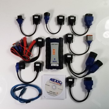 NEXIQ-2 Bluetooth Link Truck Diagnostic Tool Full Set NEXIQ 2 BT Link With Software Diesel Truck Interface (MT)