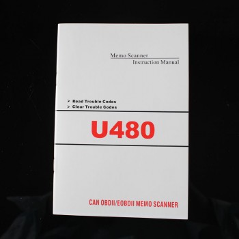 Memoscan U480 OBD2 CAN BUS & Engine Code Reader