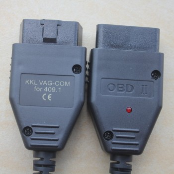VAG-COM 409.1 VAG409 VAG KKL USB Cable FTDI FT232RL OBD2 OBDII Diagnostic Scanner For VW/Audi/Seat/Skoda (HBL)