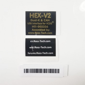 VAG COM Really Hex-V2 20.4.2/21.3 VCDS HEX V2 USB Interface FOR  VW/AUDI/Skoda/Seat/Bentley Unlimited VINs Multi-Language (ZLL) 