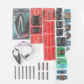 Super Mini Pro TL866A EEPROM Programmer Plus Full Set 21pcs Socket Adapters