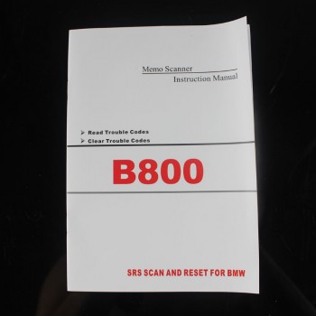 BMW B800 Airbag Scan/Reset Tool