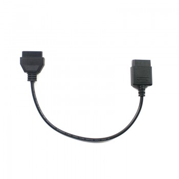 Nissan 14pin to 16pin Female OBD2 OBDII Car Cable Adapter
