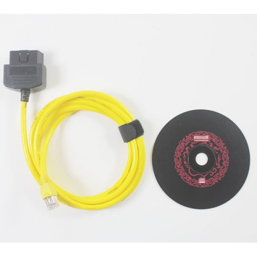 For Esys For Icom V50.3 Diagnostic Cable Kit, For Esys V50.3  Scanner Cable With Cds Anti Interference Replacement For Enet F Series :  כלי רכב