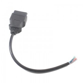 0.3m OBD2 male extension cable