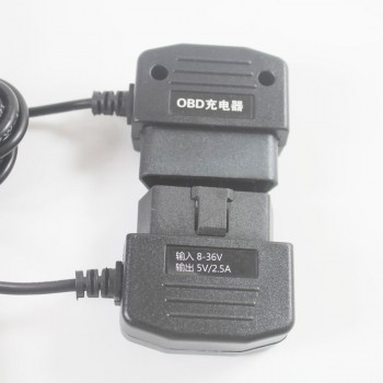 OBD2 to USB Micro Connector OBD2 16pin OBDII Car Charger Convert USB Cable For Phone DVR Digital Video Camera GPS