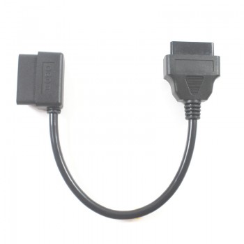 0.3m OBD2 16Pin Male to Female Extension Cable 30cm OBD II Diagnostic Scanner Cable Connector