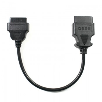 0.3m OBD2 16Pin Male to Female Extension Cable (YHB)