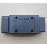 ELM327 OBD2 Connector J1962m Plug with Enclosure 16pin Male to female Connector