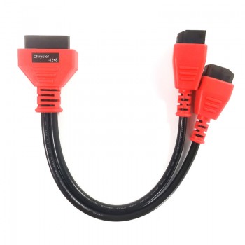 Chrysler programming cable 12+8 connector for Autel DS808 Maxisys MS905 906 908 PRO ELITE Autel chrysler 12+8 adapter