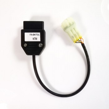 KTM 6pin to obd 16pin adapter cable for TuneECU software to Motorcycle motorbikes ECU 6pin cable