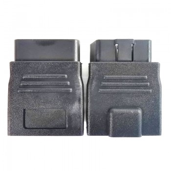 12V/24V OBD 16Pin OBDII 16Pin Plug Male to Female Connector Universal OBD Adapter for Truck(YHB)