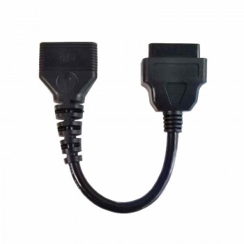 0.25m OBD2 16Pin Male to Female Extension Cable