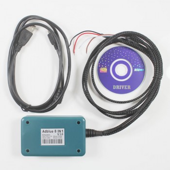 8 in 1 Truck Adblue obd2 Emulator for Mercedes MAN Scania Iveco DAF Volvo Renault and Ford