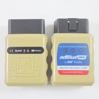 AdblueOBD2 Emulator For DAF Trucks Plug And Drive Ready Device By OBD2