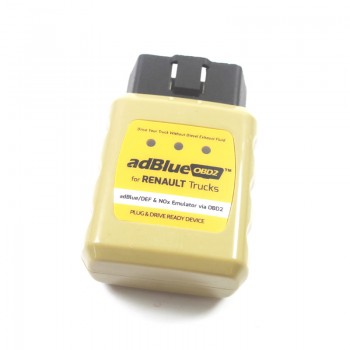 AdblueOBD2 Emulator for Renault Trucks Plug And Drive Ready Device By OBD2