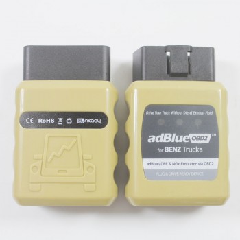 AdblueOBD2 Emulator for Benz Trucks Plug and Drive Ready Device by OBD2
