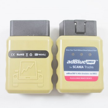 AdblueOBD2 Emulator for Scania Trucks Plug and Drive Ready Device by OBD2