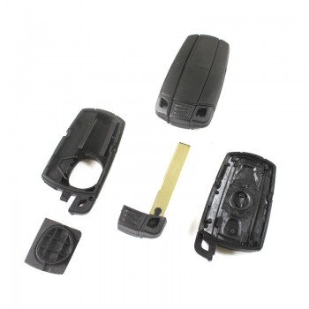 BMW 3 button smart remote key case with blade