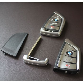Original BMW FEM Smart Remote 434MHz 4 Button X3 X4 M2 M3/M4 with Uncut Insert Key