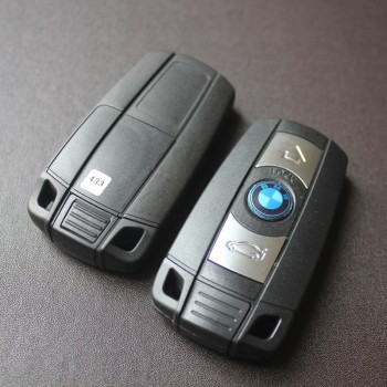 BMW 3 buttons smart key cas3 cas3+ fit for 3/5 series X1 X6 Z4 315/433MHZ replaceable battery model CR2032 HU92(Suit for E60.E61.E90.E92.E93.E70.71.72) (HH)